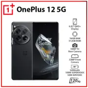 (New) OnePlus 12 5G 16GB+512GB BLACK Dual SIM Global Ver. Android Cell Phone