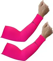 [SlimCell Gambetti] Slim Pro Unisex UV Sports Arm Sleeves – Women's Volleyball Sleeves, Cycling Sleeves, Arm Band, Arm Sleeve, Padel Sleeve, Running Sleeves – Made in Italy