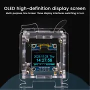 ESP8266 DIY Electronic Kit OLED Display Mini Clock + Shell DIY Soldering Project