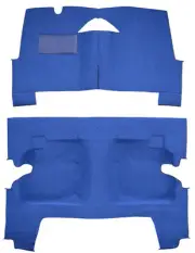 1960 Pontiac Bonneville 4 Door Hardtop Complete Replacement Loop Carpet Kit