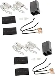 Angoily 2 Sets Range Stove Receptacle Kit Electric Oven Receptacle Stove Terminal Block High Reliability Fix Burner Issues