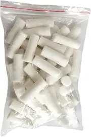 Fire Starter Blocks - Odorless Wax Sticks | 26 Cotton Sticks for Campfires, Bonfires, Fireplace Starter, Grill Firewood
