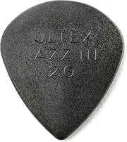 Dunlop 2.0mm Ultex® Jazz III, 2.0mm, 6/Player's Pack