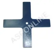 ONE PIECE HEAVY DUTY EDGER BLADE TO SUIT SOME ATOM EDGERS 2.5MM THICK x5EDGERS
