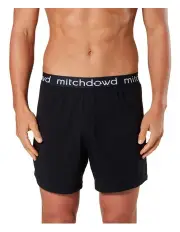 [Mitch Dowd] Bamboo Loose Knit Boxer Short in Black