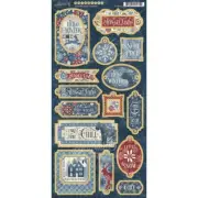 GRAPHIC 45 ~ LET'S GET COZY ~ Chipboard