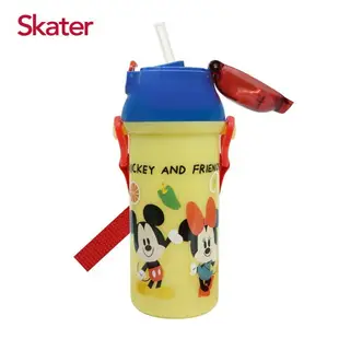 Skater吸管銀離子水壺(480ml)Mickey & Friends★衛立兒生活館★