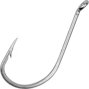 Octopus Beak Hooks,60pcs/100pcs Stainless Steel Saltwater Fishing Hooks Suicide Bait Jig Big Game Offset Circle Hooks