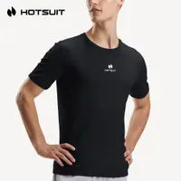 在飛比找蝦皮商城優惠-HOTSUIT 男裝運動短袖T恤-礦物黑-519610003