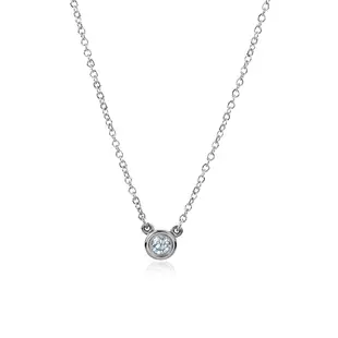 Tiffany&Co. 0.10克拉鑽石925純銀項鍊