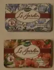 Dalan Le Jardin Luxury Bar Soap Lot of 2 Freesia/Sweet Pea +Peony/Rose 7oz NEW