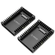 2Packs 2.5 SSD SATA to 3.5 Hard Drive Adapter Internal Drive Bay Converter Mo...