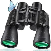 [PISEZ] 20X50 Binoculars for Adults High Powered with Low Light Vision，Compact Large View Waterproof Binoculars for Bird Watching Hunting Concert Traveling Theater Opera Sightseeing