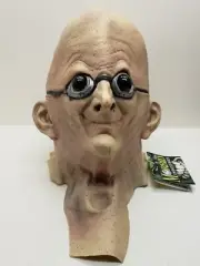 Morbid Industries Demented Mad Scientist Realistic Natural Latex Halloween Mask