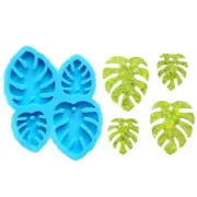 Geometry Leaf Earrings Pendant Mold Pendant Decoration Monstera Deliciosa Mold
