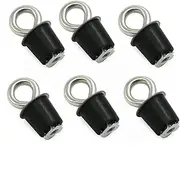 6Pcs Lock & Ride ATV Tie Down Anchors Type Cargo Rack Tie Down Eye Bolt Fasteners 5/16" X 2 1/8" Compatible with Polaris Sportsman RZR ACE