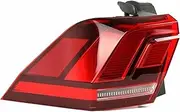 Compatible With For Tiguan 2017 2018 2019 2020 2021 5NN945095A Car Rear Bumper Tail Lamp Tail Light Brake Light Turn Signal Light 5NN945096A Car Rear Back Tail Light(Inner Left)