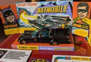 2024 Corgi 1966 Batmobile Matte Black - Model Club Members Exclusive Batman 267