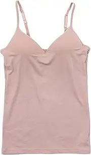 [Airin] 572 Women's Inner Cup with Molded Cup Bra Cami Cotton Blend Solid Color (M/L/LL) (Beige/Black/Mocha/Heather Gray/Heather Blue/Heather Charcoal)
