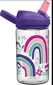 CamelBak Eddy+ 14Oz Kids Water Bottle with Tritan Renew – Straw Top, Leak-Proof