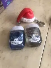 Bath and Body Works SANTA HAT Hand Sanitizer Pocketbac Holder Retired (See Desc)