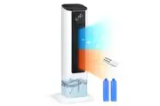 YOPOWER Evaporative Air Cooler & Heater 3.5L Water Tank, White