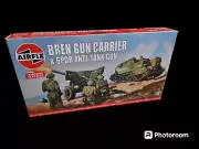 Airfix Bren Gun Carrier & 6PDR Anti-Tank Gun Model Kit With Figures New