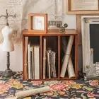 Book Holder Folder Document Storage Organizer Sturdy Dresser Rack File Organizer