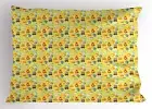 Colorful Pillow Sham Decorative Pillowcase 3 Sizes Bedroom Decoration