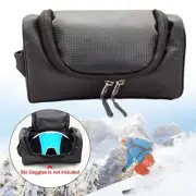 Ski Goggles Case Storage Box Lightweight Travel Carrying Case Ski Goggle Bag
