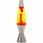 Lava Motion Lamp Large Rocket Vintage Retro Yellow/Red