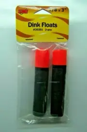 Beau-Mac Dink Drift Floats 5/8" x 3" Double Pack Steelhead Salmon Trout Bobbers