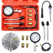 Swpeet 10Pcs Automotive Compression Tester Kit and Spark Plug Tester with Ste...