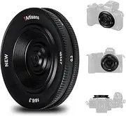 7artisans 18mm F6.3 II UFO Lens, Compatible with APS-C Nikon Z-Mount Cameras Z50 ZFC Z30 and Z5 Z6 Z7 Z6II Z9 Under APS-C Mode