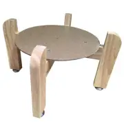 Ceramic Crock Dispenser Stands Quality Wooden Bench Top Water Works Well Stand