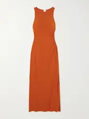 [Max Mara] Max Mara - Caro Cutout Stretch-jersey Midi Dress - Red - x large x large Red