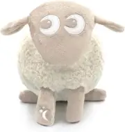 , Ewan Deluxe with Shush, Beige | Baby & Toddler Sleep Aid Gift | Cry Activated