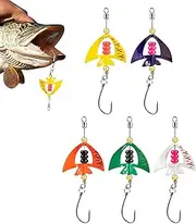 Fishing Spinner Baits | Angling Lures for Saltwater,Lightweight Rustproof Fishing Lure Spinner Bait for Freshwater and Saltwater