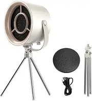 Portable Extractor Fan, Mini Portable Range Hood with Filter Element and Tripod, Strong Suction, 3 Speed Detachable Washable, Desktop Cooker Hood for Apartments, Dormitories, Camper-Vans