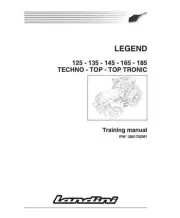 Landini Legend Techno Top Tronic 125 135 145 165 185 Workshop Manual