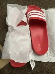 adidas Adilette Shower Slides Mens Slippers AQ1705 Size 17 USA
