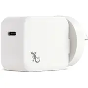 Gecko 20W PD Single USB-C Wall Charger - White