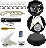 DIMBOI Dart Accessory Kit for Soft Tip and Steel Tip with Dart Rubber O Ring, Dart Sharpener, Dart Wrench Tool, Shaft and Dart Point Remover Tool, Flight Hole Punch Tool, Dart and Accessories Set