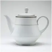 Noritake Regina Platinum Tea Pot Silver