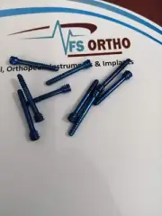 HerBert Screws 3mm , 14 to 40mm, Titanium screws with screw driver (71 Pcs)