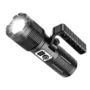 IJOWEEN 7018 Handheld Rechargeable LED Flashlight, Super Bright Torch with hi...