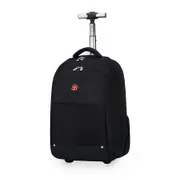 Saron 18" Wheeled Cabin Business Travel Carry-on Luggage Convertible Trolley Backpack