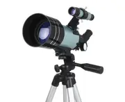 Professional Astronomical 150 Times Zoom Telescope with Finderscope - Silver