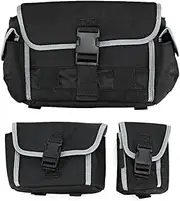3pcs High Quality Canvas Storage Bag Organizer Pouch for Universal Vehicle Ideal for Keeping Car Interior Clean Tidy and Decorated