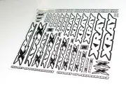 XRA350204 XRAY XT8.2 NITRO TRUGGY DECALS STICKERS